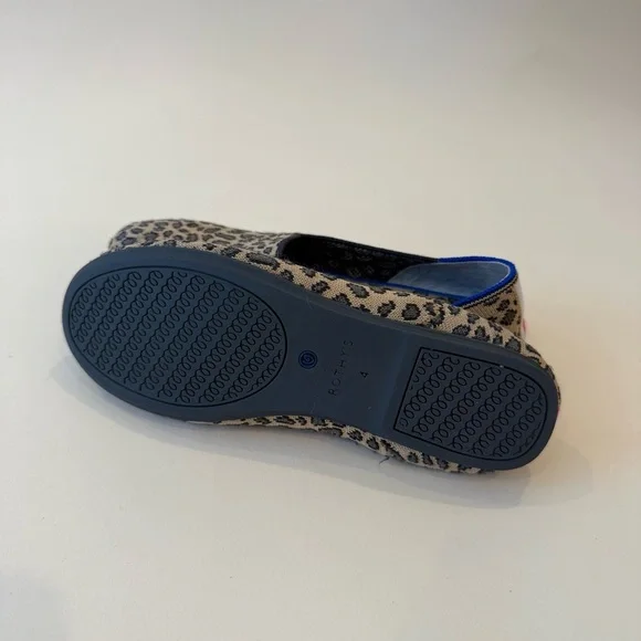 Rothy’s Leopard Print Kids Slip-On Shoes - Picture 4 of 4